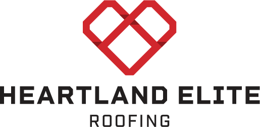 Heartland Elite Roofing logo for a Kansas City roofers company