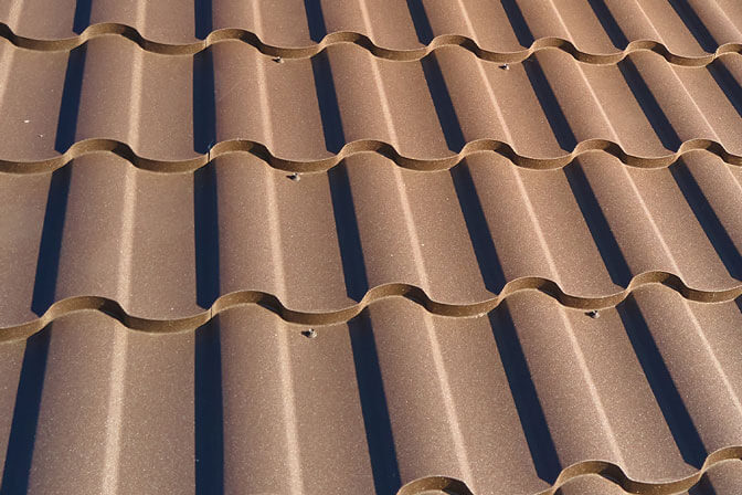 Metal roofing example in Kansas City