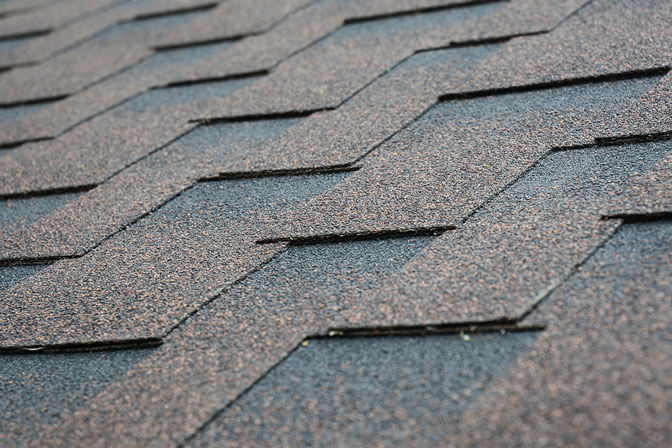 Shingle roofing example in Kansas City